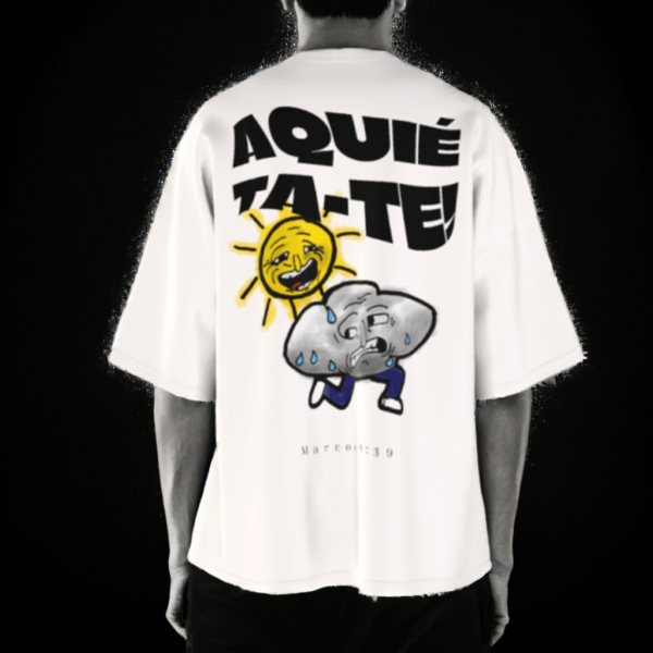Cala-te, Aquieta-te - Camiseta - Tema Bíblico - Imagem 3